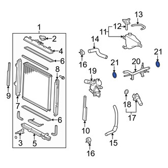 Toyota OE - Engine Coolant Pipe O-Ring