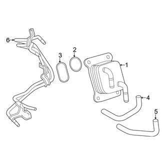 Toyota OE - Cooling - Engine Oil Cooler