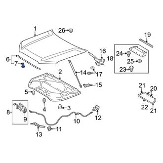 Toyota OE - Hood Seal Clip