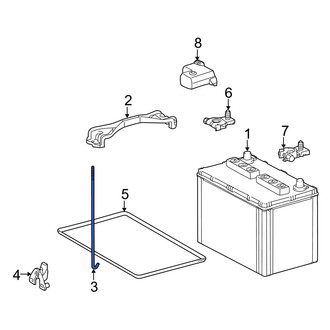 Toyota OE - Battery Hold Down Stud