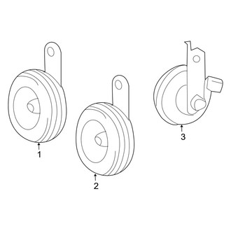 Toyota OE - Electrical - Horn