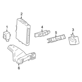 Toyota OE - Electrical - Keyless Entry Components