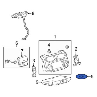 Toyota OE - GPS Navigation Start Up Disc