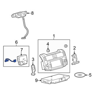 Toyota OE - Navigation Microphone