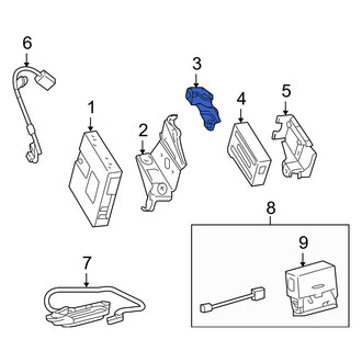Toyota OE - Upper Mobile Phone Control Module Bracket