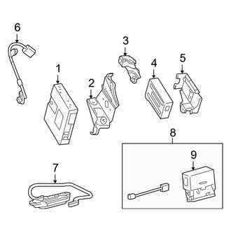 Toyota OE - Electrical - Communication System Components