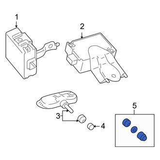 Toyota OE - Tire Pressure Monitoring System (TPMS) Sensor Service Kit