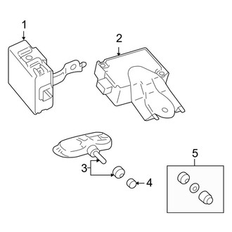 Toyota OE - Electrical - Tire Pressure Monitor Components (Limited / SR5 / Trail)