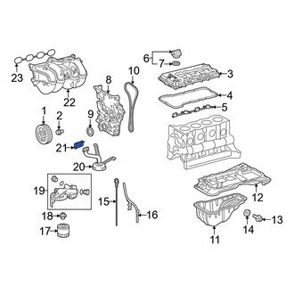 Toyota OE - Engine Oil Pump Pickup Tube Gasket