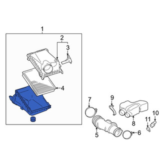 Toyota OE - Air Filter and Housing Assembly