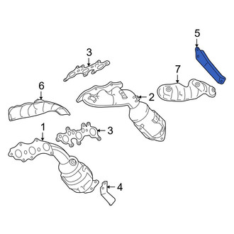Toyota OE - Left Exhaust Manifold Brace
