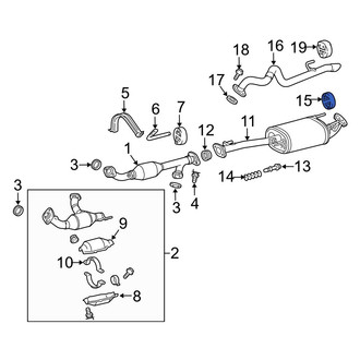 Toyota OE - Exhaust System Hanger