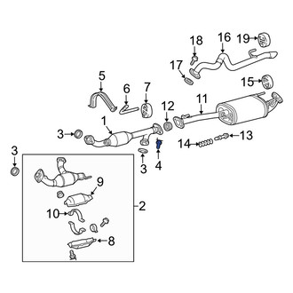 Toyota OE - Folding Seat Lock Striker Bolt