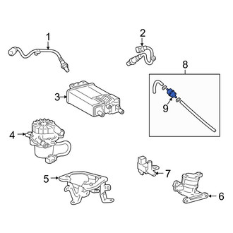 Toyota OE - Vacuum Reservoir