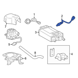 Toyota OE - Rear Left Oxygen Sensor