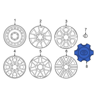 Toyota OE - Wheel Cap