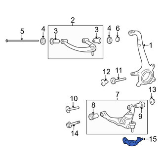 Toyota OE - Left Suspension Ball Joint Bracket