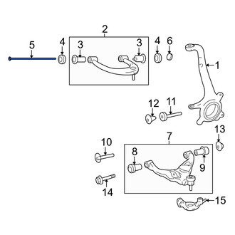 Toyota OE - Suspension Control Arm Bolt