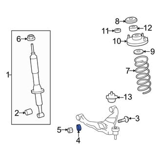 Toyota OE - Suspension Shock Absorber Mount Washer