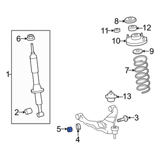 Toyota OE - Suspension Strut Nut
