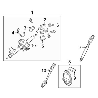 Toyota OE - Steering Column Assembly (W/O Smart Key)
