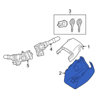 Toyota OE - Lower Steering Column Cover