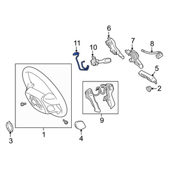 Toyota OE - Steering Wheel Wiring Harness