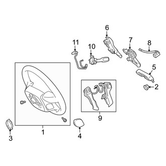 Toyota OE - Steering Wheel & Trim