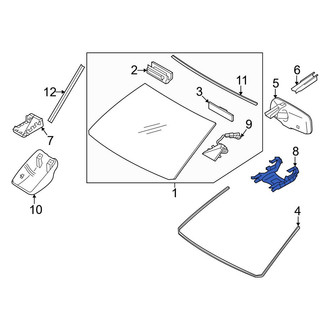 Toyota OE - Lane Departure System Camera Bracket