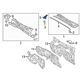 Toyota OE - Left Cowl Cover Seal