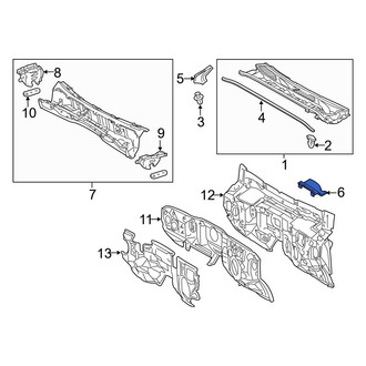 Toyota OE - Lower Cowl Cover