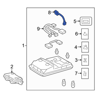 Toyota OE - Navigation Microphone