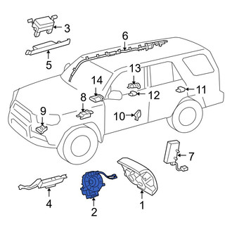 Toyota OE - Air Bag Clockspring