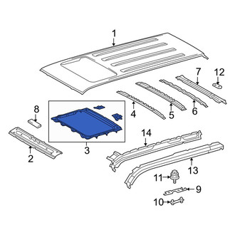 Toyota OE - Sunroof Reinforcement