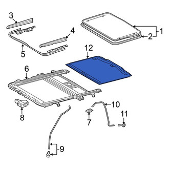 Toyota OE - Sunroof Cover