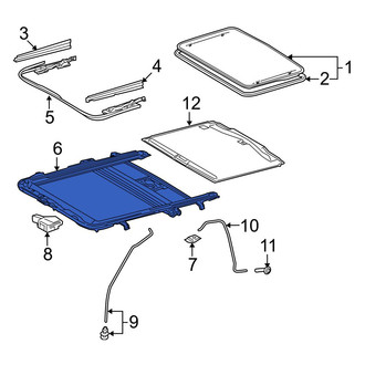 Toyota OE - Sunroof Frame