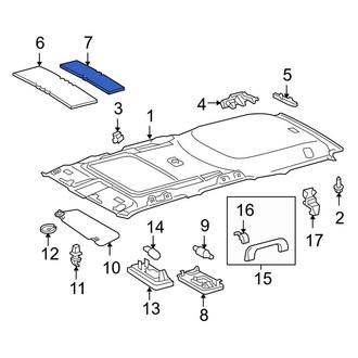Toyota OE - Roof Insulator