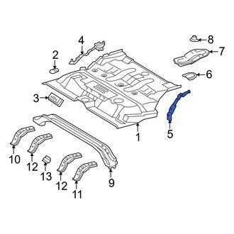 Toyota OE - Left Floor Pan Reinforcement