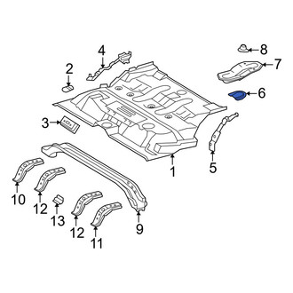 Toyota OE - Trunk Floor Access Cover