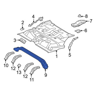 Toyota OE - Rear Floor Pan Crossmember