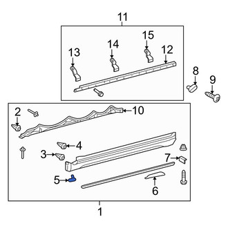 Toyota OE - Rocker Panel Molding Clip