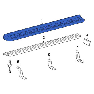 Toyota OE - Left Running Board Step Pad