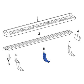 Toyota OE - Center Running Board Mounting Bracket
