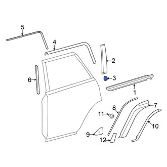 Toyota OE - Door Applique Clip