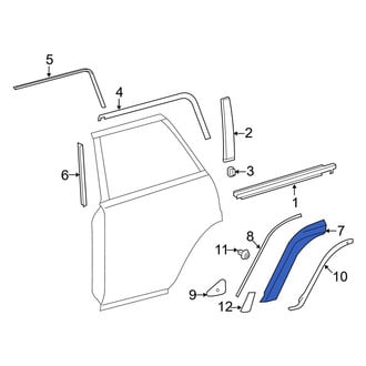 Toyota OE - Rear Right Forward Fender Flare