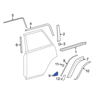 Toyota OE - Left Fender Flare Bracket