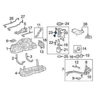 Toyota OE - Fuel Sender and Hanger Assembly