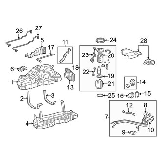Toyota OE - Fuel System Components