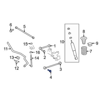Toyota OE - Rear Lower Suspension Control Arm Bolt