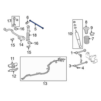 Toyota OE - Rear Lateral Arm